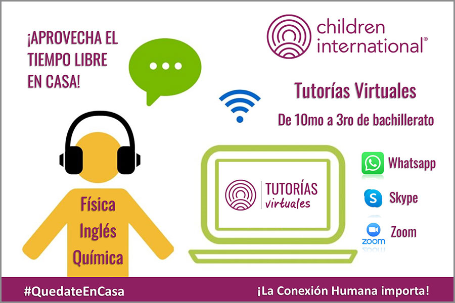 Enfoque En La Educacion A Distancia Children International Organizacion Humanitarian