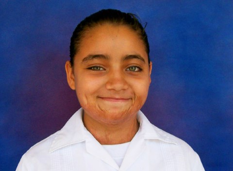 Andrea sponsored Sonia for six years before she left the program at age 13. 