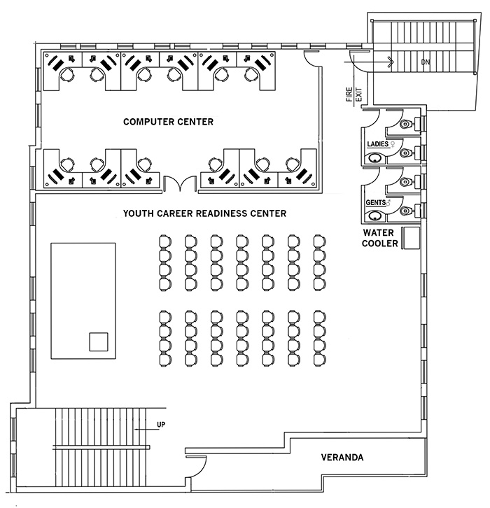 Help Fund Community Centers In Shahabad Markanda India | Floor Plan ...