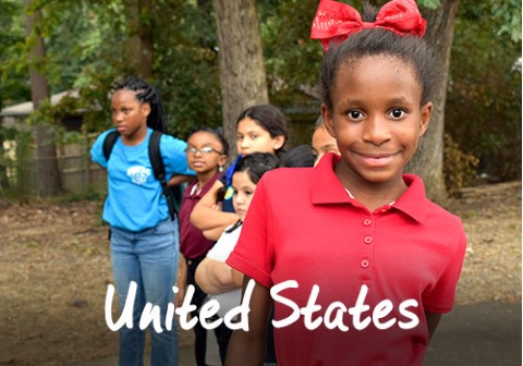 United States | girl smiling into the camera