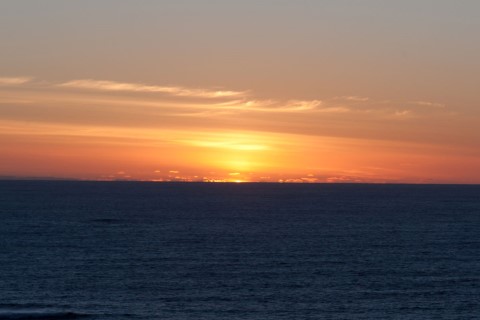 Indian Ocean at sunset