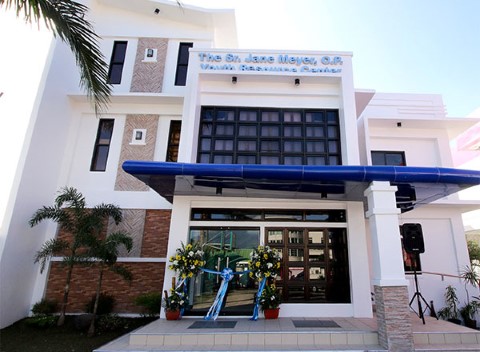 El nuevo centro para jóvenes de Children International en las Filipinas.