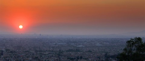 A beautiful sunrise in Mexico 