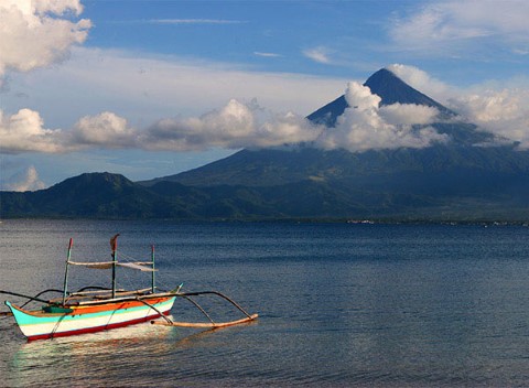 Monte Mayon, un volcán activo