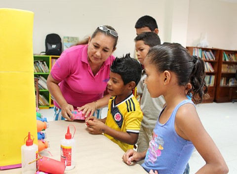 Madre voluntarias de Children International