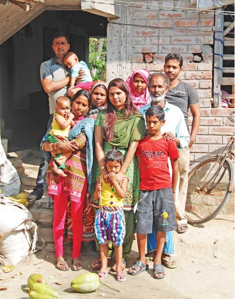 Shanaz was able to buy her family a bigger home.