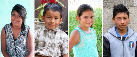 Delos Advisors sponsored kids, from Guatemala 