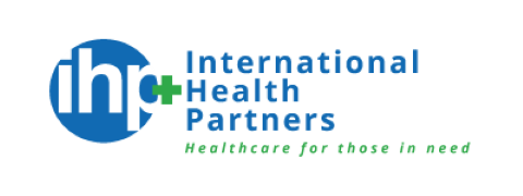 the international health partners logo |  el logotipo de socios internacionales de salud