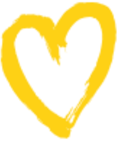 yellow heart graphic