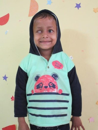 Help Mohammed by becoming a child sponsor. Sponsoring a child is a rewarding and heartwarming experience.