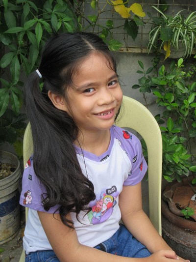 Help Janna Laurice M. by becoming a child sponsor. Sponsoring a child is a rewarding and heartwarming experience.