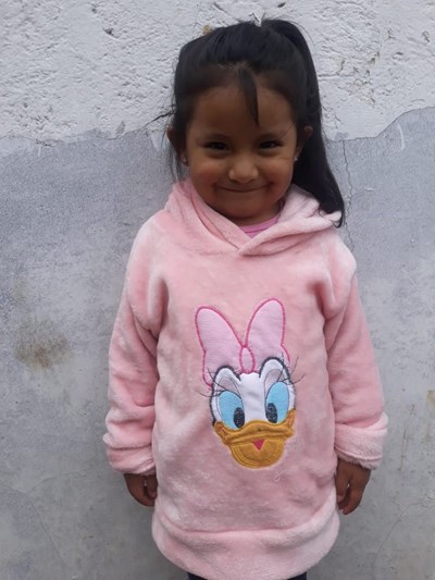 Help Ghiana Ximena by becoming a child sponsor. Sponsoring a child is a rewarding and heartwarming experience.