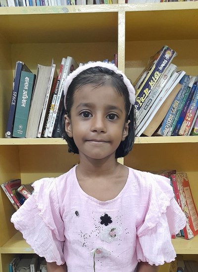Help Aradhya by becoming a child sponsor. Sponsoring a child is a rewarding and heartwarming experience.