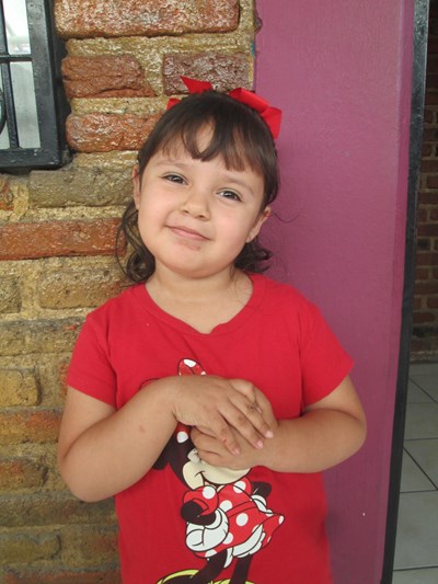 Help Sofía Michell by becoming a child sponsor. Sponsoring a child is a rewarding and heartwarming experience.