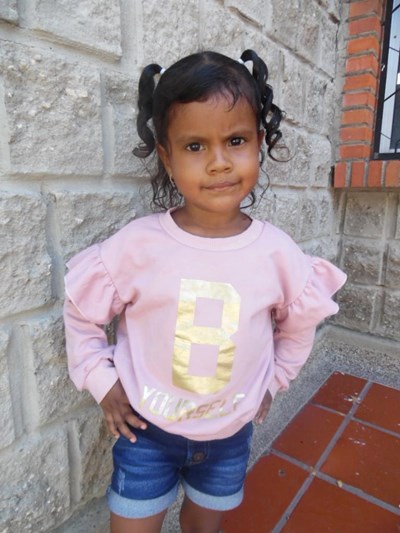 Help Genesis  Sofia by becoming a child sponsor. Sponsoring a child is a rewarding and heartwarming experience.