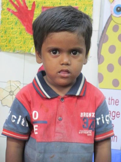 Help Karan by becoming a child sponsor. Sponsoring a child is a rewarding and heartwarming experience.
