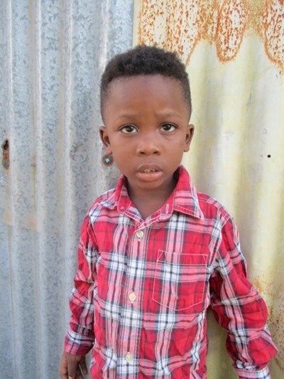 Help Slaudry Sadiel by becoming a child sponsor. Sponsoring a child is a rewarding and heartwarming experience.