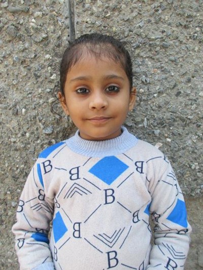 Help Kaynat by becoming a child sponsor. Sponsoring a child is a rewarding and heartwarming experience.