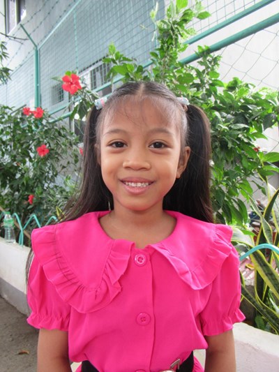 Help Raincess Jewel A. by becoming a child sponsor. Sponsoring a child is a rewarding and heartwarming experience.