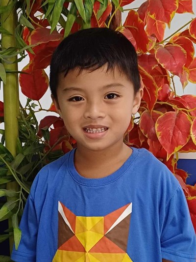 Help Zeus B. by becoming a child sponsor. Sponsoring a child is a rewarding and heartwarming experience.