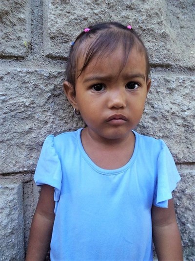 Help Hayleth Valentina by becoming a child sponsor. Sponsoring a child is a rewarding and heartwarming experience.