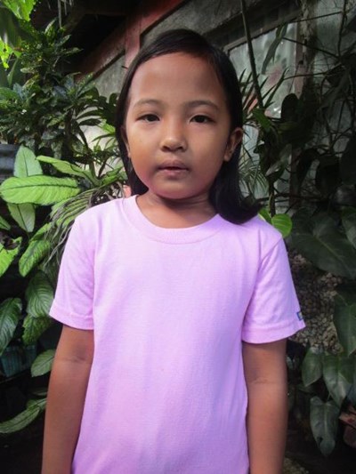 Help Shieren Johannie B. by becoming a child sponsor. Sponsoring a child is a rewarding and heartwarming experience.