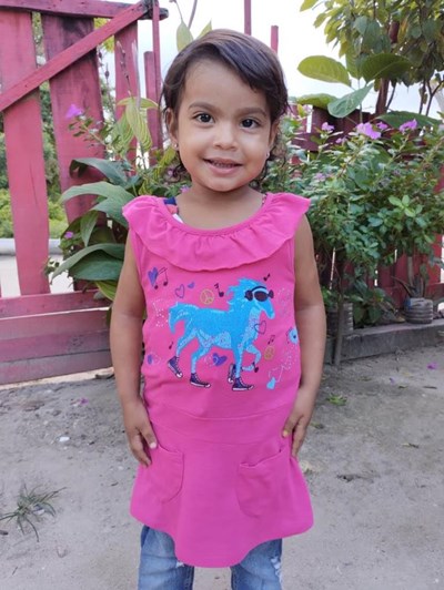 Help Kinberli Sofia by becoming a child sponsor. Sponsoring a child is a rewarding and heartwarming experience.