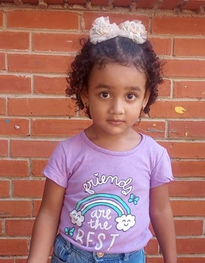 Help Zoe Valentina by becoming a child sponsor. Sponsoring a child is a rewarding and heartwarming experience.