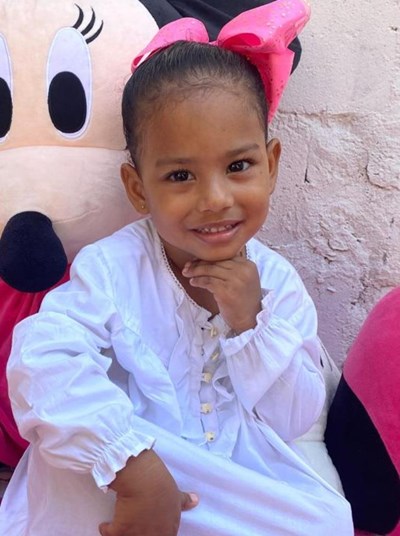 Help Juliana  Jael by becoming a child sponsor. Sponsoring a child is a rewarding and heartwarming experience.