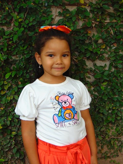 Help Adhara Gabriela by becoming a child sponsor. Sponsoring a child is a rewarding and heartwarming experience.