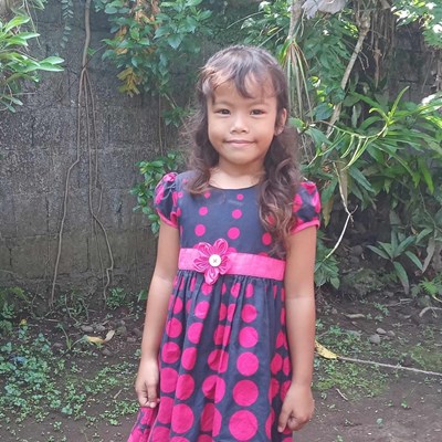 Help Rosejay Amor by becoming a child sponsor. Sponsoring a child is a rewarding and heartwarming experience.