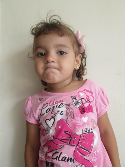 Help Naydlin Yasmín by becoming a child sponsor. Sponsoring a child is a rewarding and heartwarming experience.