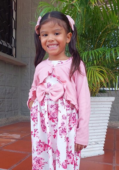 Help Noreimys Julieth by becoming a child sponsor. Sponsoring a child is a rewarding and heartwarming experience.